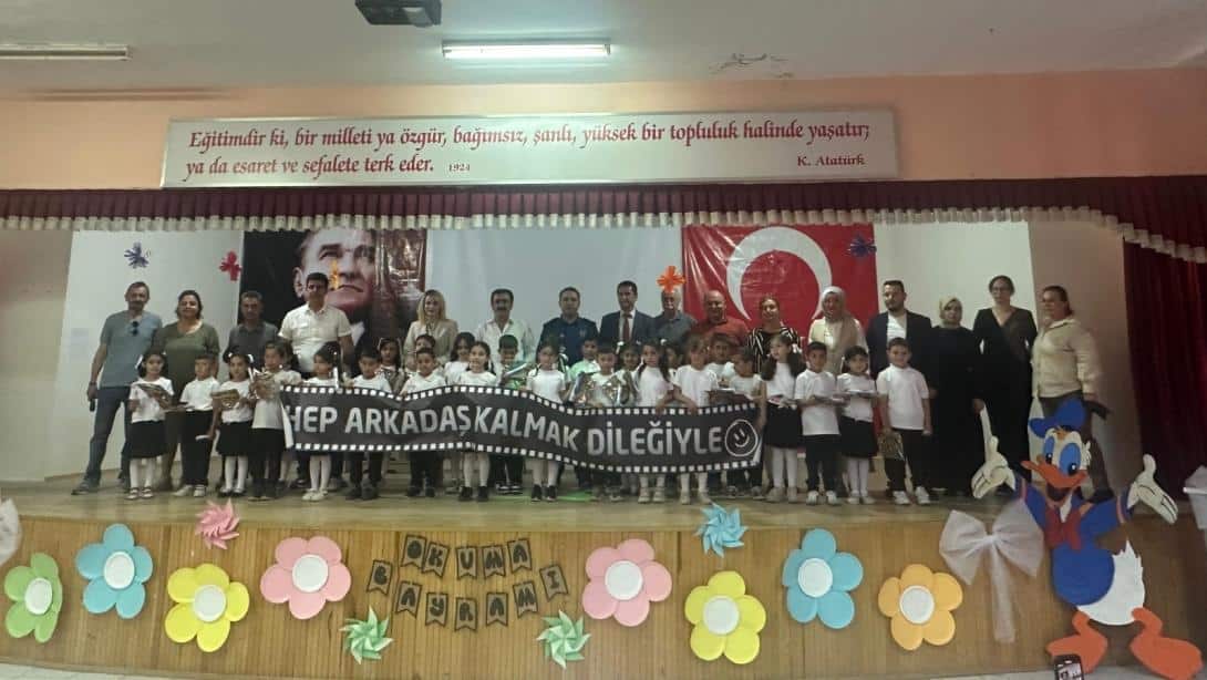 ARTIK OKUYORUZ .DOĞU İLKOKULU 1 .SINIF ÖĞRENCİLERİ İÇİN OKUMA BAYRAMI DÜZENLENDİ