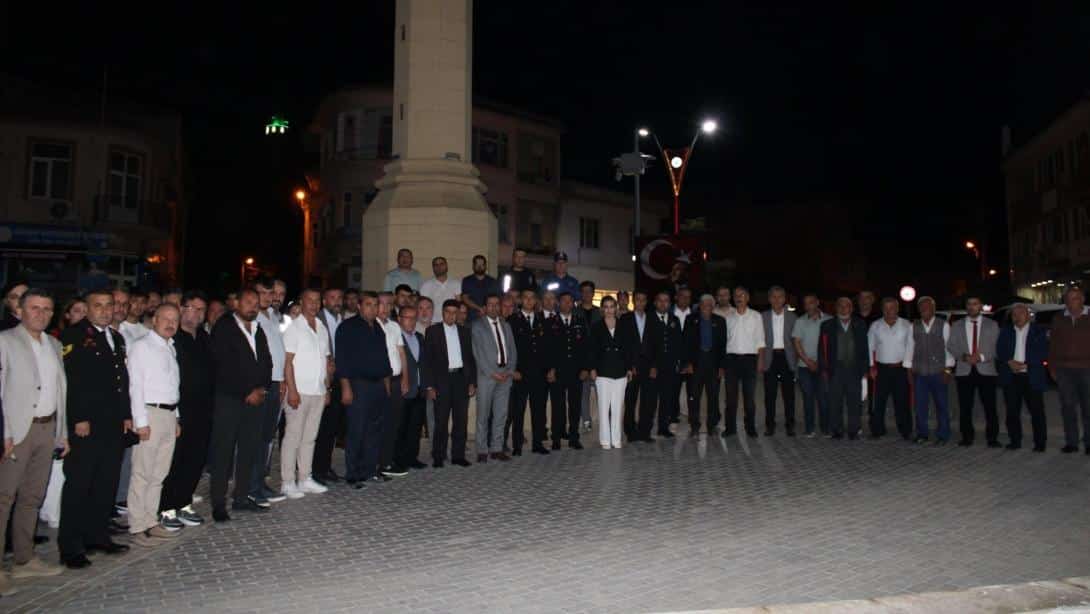 15 Temmuz Demokrasi ve Milli Birlik Günü Anma Programı yapıldı.